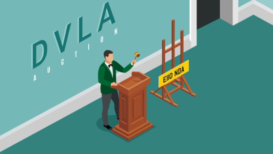 DVLA Timed Online Auction - Personalised Registrations