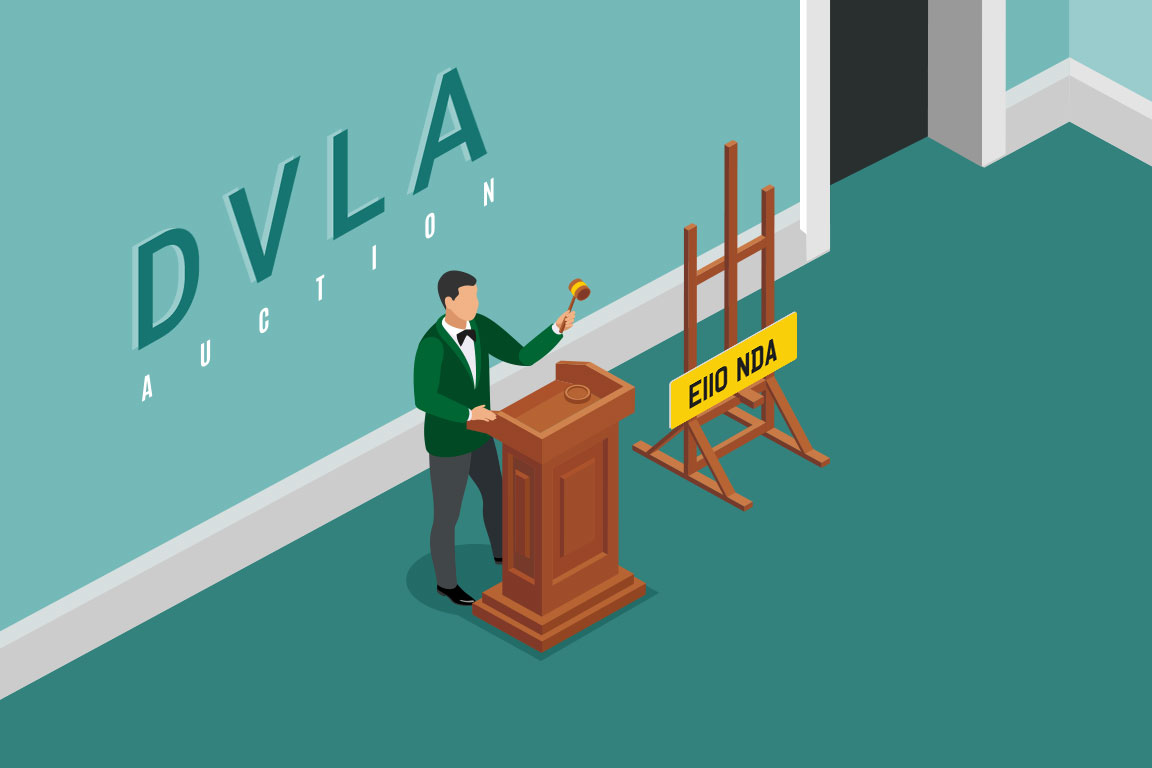 DVLA Timed Online Auction - Personalised Registrations